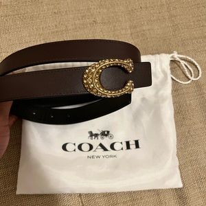 Coach Belt Brown XS